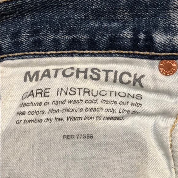 J. Crew Vintage “Matchstick" light wash jeans - Picture 7 of 8